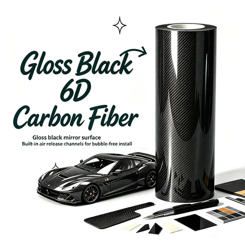 PBEE 6D Carbon Fiber Vinyl Wrap