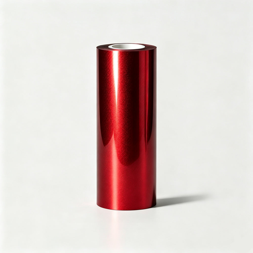 PBEE Liquid Metal Red vinyl wrap