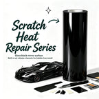 PBEE Gloss Black Vinyl Wrap Heat Self-Healing